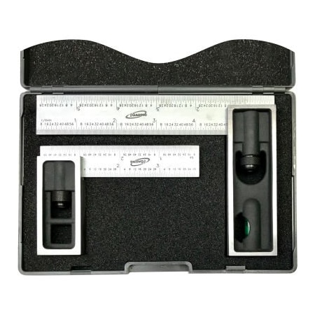 International Precision Instruments iGAGING Premium 4in & 6in Double Sqaure SET 34-4466-S